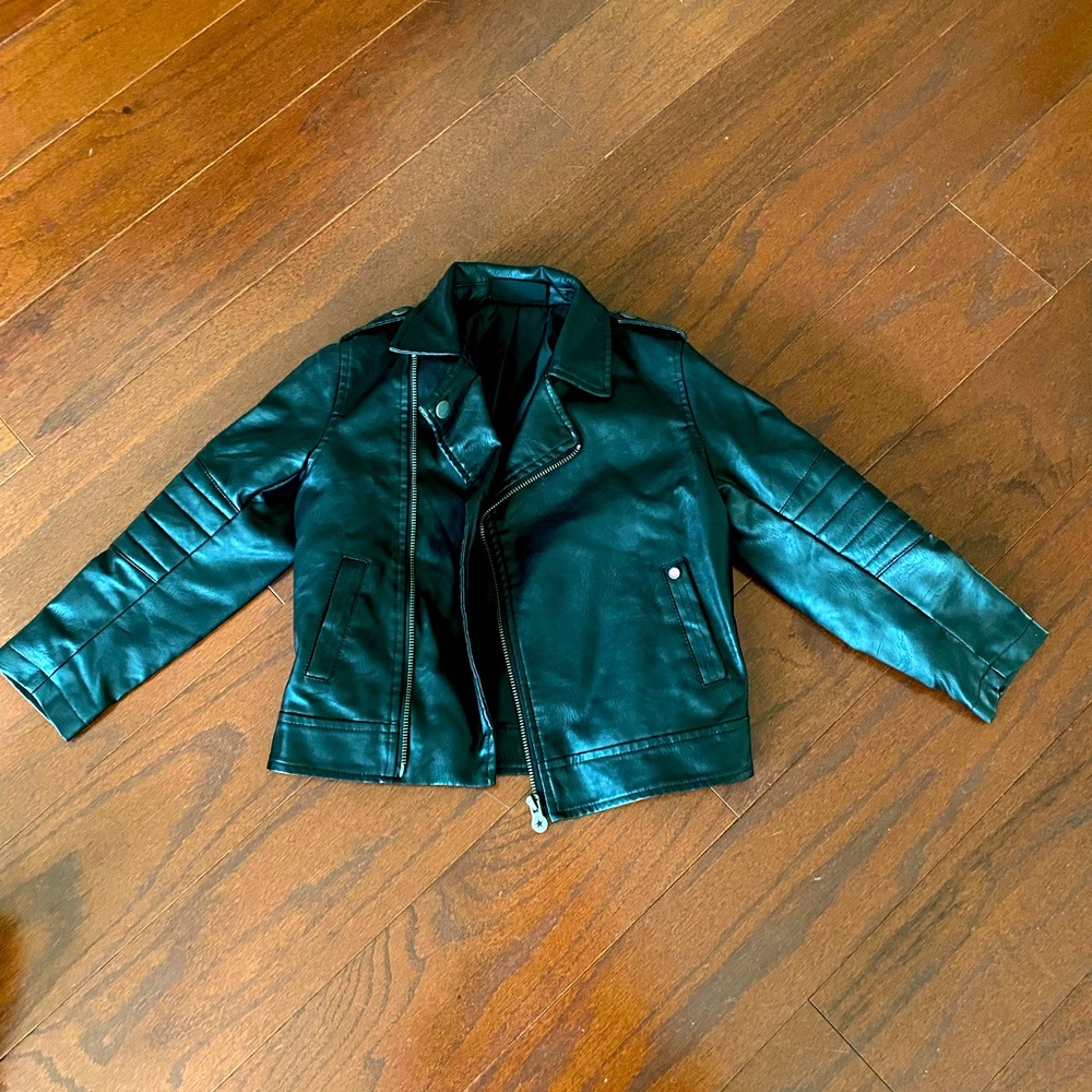 Boy's biker jacket